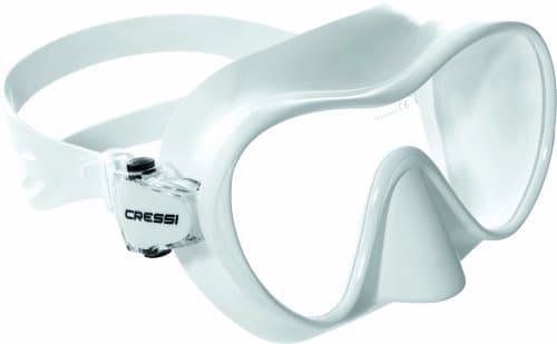 F1 Junior Frameless Diving Mask - White