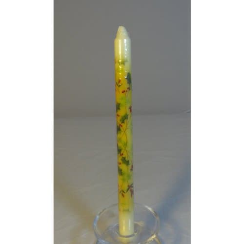 ADVENT DINNER CANDLE FESTIVE HOLLY