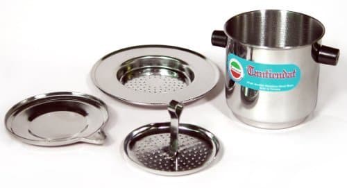 Vietnamese Traditional Coffee Phin Filter - 6 Ounce, Gravity Insert by Heirloom Coffee LLC