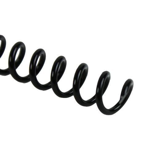 MyBinding.com 7mm Black 4:1 Pitch Spiral Binding Coil - 100pk Black [Kitchen] by PVC 300/300V