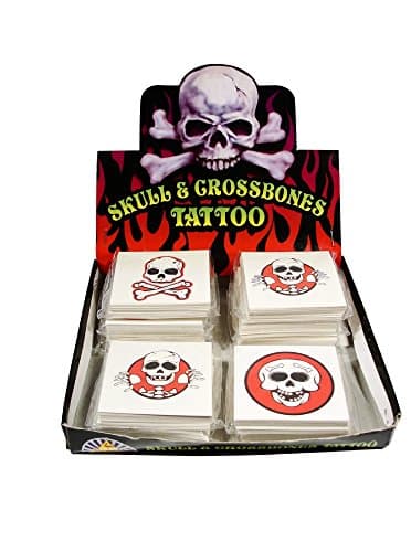 Skull and Crossbones Party Tattoos (48)