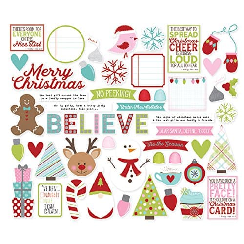 Mistletoe Kisses Bits and Pieces, Multi-Colour