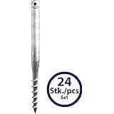 Maxerio Basic Länge 80cm Screw Base, galvanised, 24er Set