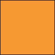 Iron-on Fluorescent Orange 12" x 14.75"