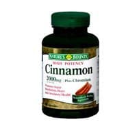Natures Bounty Cinnamon plus Chromium 2000 mg Capsules - 60 Ea, by Good n Natural