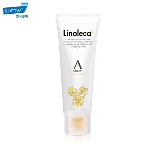 Linoleca A Cream 70ml [2.36 fl.oz.] Highly Contained Evening Primrose Oil 10% of Whole Content Ceramide NP Centella Asiatica Extract Tiger Grass Skin Barrier Moisturizing Clinic-Only Product in Korea