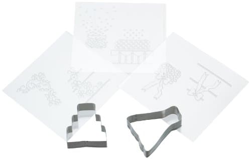 Country Kitchen Mini Wedding Cookie Cutter Texture Set