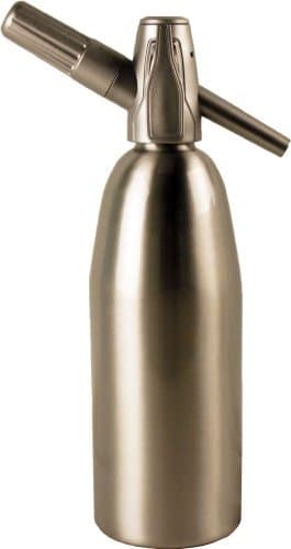 Sparkle Soda Siphon-Silver by Creamright