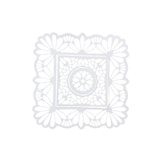 zmigrapddn Cutting Dies,Flower Frame Pattern Embossing Cutting Dies Tool Stencil Template Mold Card Making Scrapbook Album Paper Card Craft,Metal