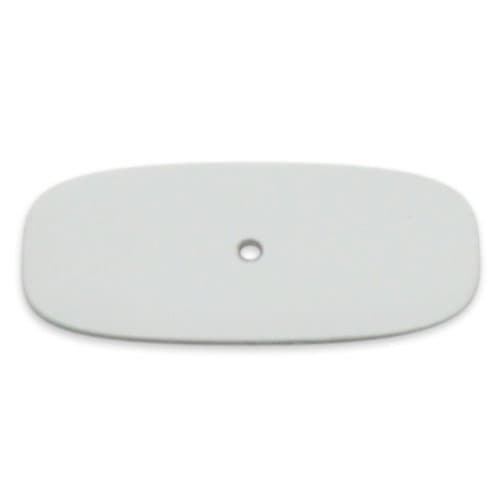 BubCap Pro, Aluminum Home Button Cover, White Finish, 2-Pack