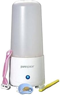 Purespace Toothbrush Sanitizer 6 Toothbrush Holder and Home Sanitizer