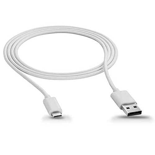 White 6ft Long USB Cable Rapid Charge Power Wire Sync Cord for Samsung Galaxy J3, J5, J7, Note 3 4 5, Edge, S5, S6, Edge, Edge+, S7, Edge - Samsung Galaxy Tab 4 NOOK 7.0 10.1, E NOOK 9.6, S2 NOOK 8.0