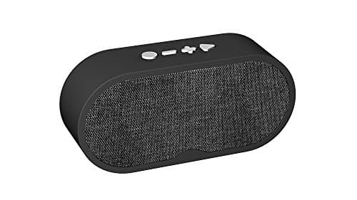 ibowin Wireless Portable Bluetooth Speaker for android mobile phones and other brand phones, Handsfree Calls, Bluetooth/TF card/Aux/U-disk/LIN In HD Stereo Sound Sound Speaker - Black