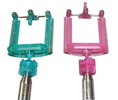 Crystal Glitter + shutter Selfie Stick