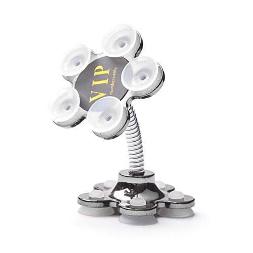 tesyyke Rotatable Multi-Angle Phone Holder 360 Rotation Double-Sided Suction Cup Stand