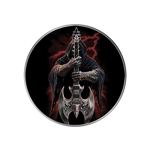 Pop Out Socket Expanding Grip Mount Stand and Holder for Phones and Tablets - Skull Rock