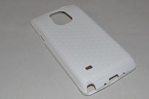 Silicone TPU Extended Battery Case Cover Galaxy Note 4 lV N9100 N910V N910T N910P N910A N910R4 (White)