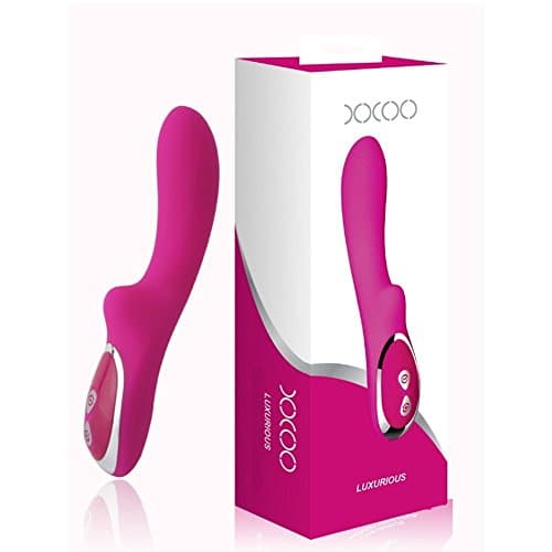 3D Massager for Women, Multi Function Magnetic Vibrating and Recharging with Wireless (Rose Red)