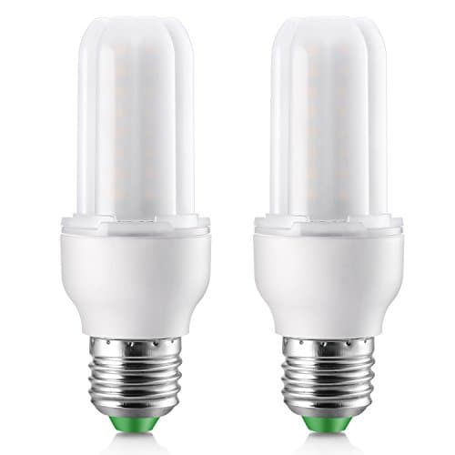 Elrigs LED Light Bulb/Stick, dimmable, 7W (60W Equivalent), Warm White (3000K), E26 Base, 700lm, Pack of 2
