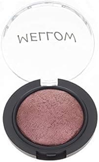 Mellow Baked Eyeshadow (Plum) - Creamy Long Lasting Eye Shadow for Everyday Makeup - Highly Pigmented Vegan, Cruelty-Free & Paraben Free Eye Makeup Cosmetics - Plum