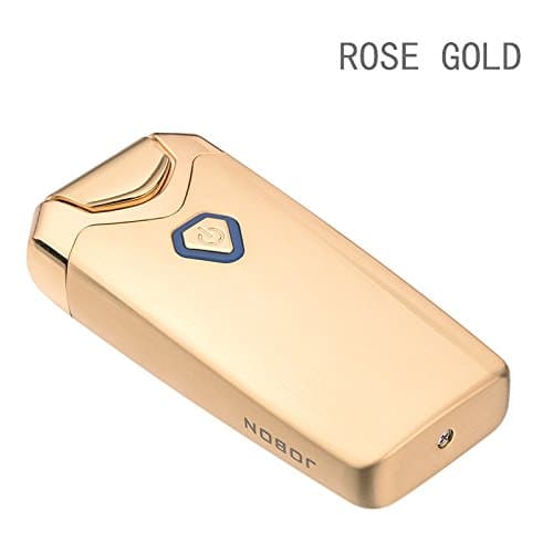 Boonfire USB Arc Lighter, Dual Arc Electronic Lighter - FASTER - STRONGER - SAFER - Rechargeable Lighter Windproof, Cigarette Lighter, USB cable, Gift Box (Black)