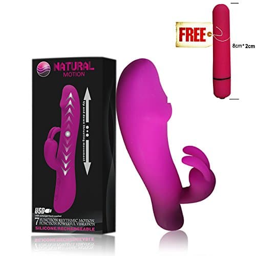 7 Modes Wireless Rhythm Auto Up & Down Thruster,Waterproof 7 pulsating patterns C s pot Thrusting Vi berate toys,Thrusting Rabbit Toys For Women