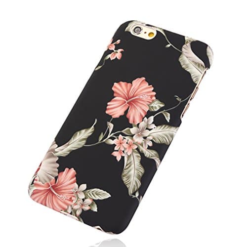 iPhone 6S Plus Case, iPhone 6 Plus Case, Amesica Noctilucent Morning Glory Floral Cellphone Case, [Perfect Fit], Soft Flex Hybrid PC Material Protective Cover Case for iPhone 6/6s Plus (5.5 inch)