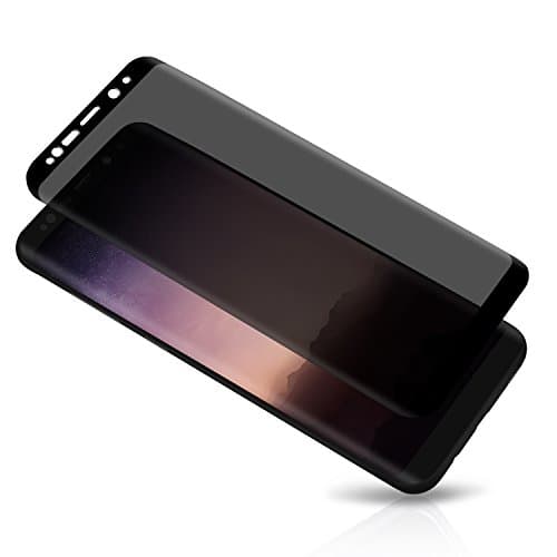 Galaxy Note 8 Screen Protector (Privacy) TOP DEALS US [Updated Design] [Case Friendly] [3D Curved] Tempered Glass Screen Protector for Samsung Galaxy Note 8 with Lifetime Replacement Warranty (Black)