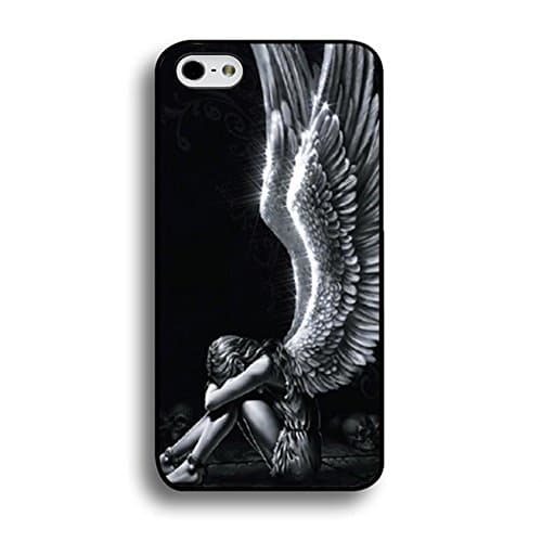 iPhone 6 Plus/6s Plus 5.5 Inch Safekeeping Mobile Shell Waving Angel Wings Pattern Cover Back Snap on iPhone 6 Plus/6s Plus 5.5 Inch Elegant Gorgeous Phone Case