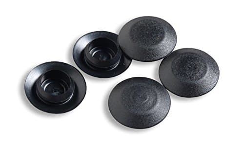 BPF-1/4" 0.25 inch Flush Mount Black Plastic Body and Sheet Metal Hole Plugs PDR Paintless Dent Repair (100)