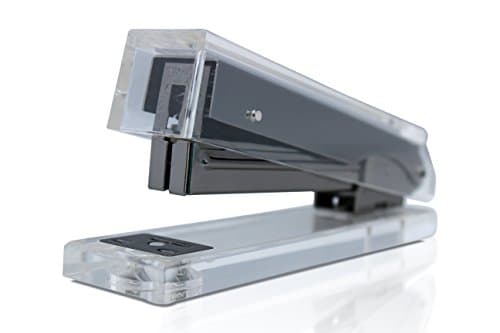 Best Space Gray Office Space Stapler with Modern Design, 20 Sheet Stapling Capacity, E-book
