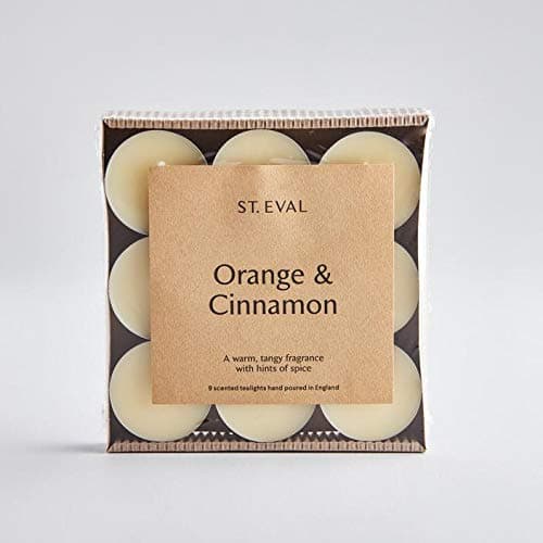 St Eval Orange & Cinnamon tea lights