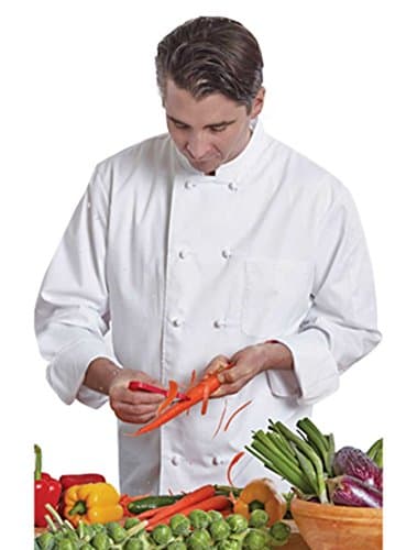 Marlan Chef Jacket for Men White | Long Sleeve Chef Jacket Perfect for Kitchen (60)
