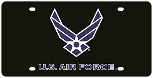 US Air Force Acrylic Mega License Plate