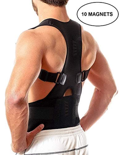 Oflaru Magnetic Posture Corrector Back Support for Lower and Upper Back Pain - For Men And Women - (Medium)