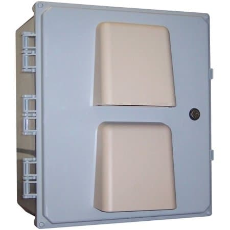 TerraWave - 18x16x10 Heated Latching Lock Enclosure