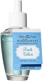 White Barn Bath and Body Works Wallflowers Refill New Look! (Fresh Cotton)