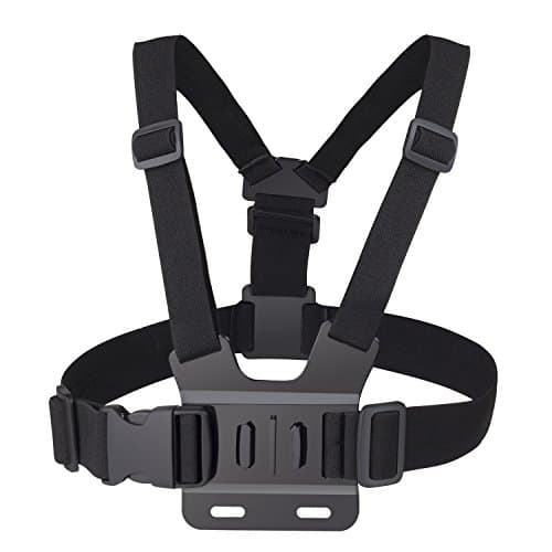 Gorilla Gear Tech Action Camera Chest Strap - 2 Years Warranty