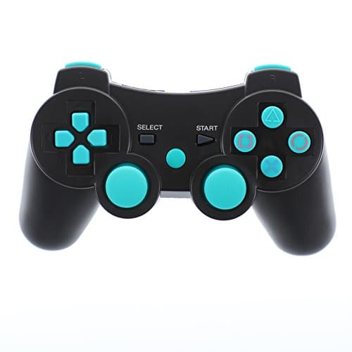 TEVIFUN Wireless GAME Controller for PS3 【SIXAXIS】Gamepad Joystick Vibration feedback for PlayStation3 (Blue)