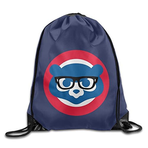 DHome Bear Glasses Cub Unisex Backpack Storage