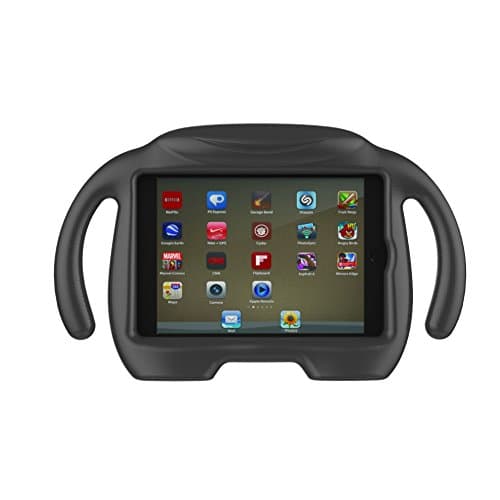 All-New Amazon Fire HD 8 Tablet Case, KROMI Kid-proof Shockproof Protective Handle Stand Bumper Kids Case for Kindle Fire HD 8 inch Display (2017 and 2016 Release, 7th / 6th Generation)(Black)