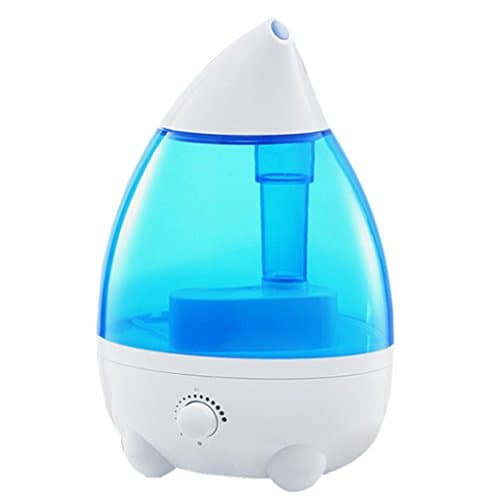 Interomgl Medium Ultrasonic Cool Mist Diffuser Indoor Air Purifier Humidifier Diffuser Automatically Shut-off Whisper-Quiet Operation Filter Free Overnight Moisturizing for Kids Bedroom Office Yoga