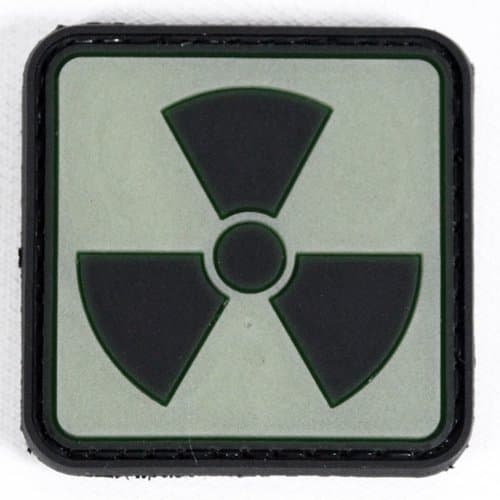 Rebel Tactical Velcro Military Morale Patch Atomic