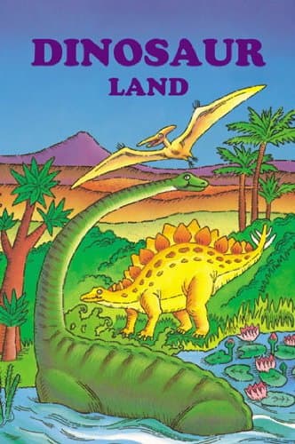 Dinosaur Land Personalized Book 9 X 6