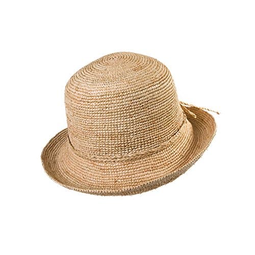 Straw hat/beach,collapsible,visor cap /big sun hat-A One Size