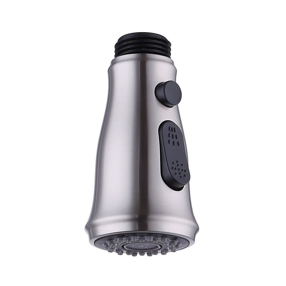 Pull Out Spray Head for Pull Down Kitchen Faucet 3 Function Replacement Part for Pull Down Sink in Brushed Nickel Finish