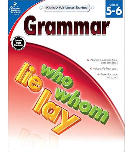 Grammar, Grades 5-6 (Kelley Wingate: Common Core Editions) Paperback – 15 Mar. 2014
