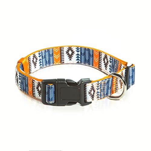 Comfy Nylon Dog Collar Adjustable Pet Accessories Collars for Small Medium Large Dogs Matching Leash &amp; Harness