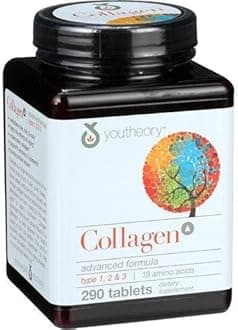 youtheory Collagen Advanced Formula 1, 2 and 3, 290 Tablets (3 pack)