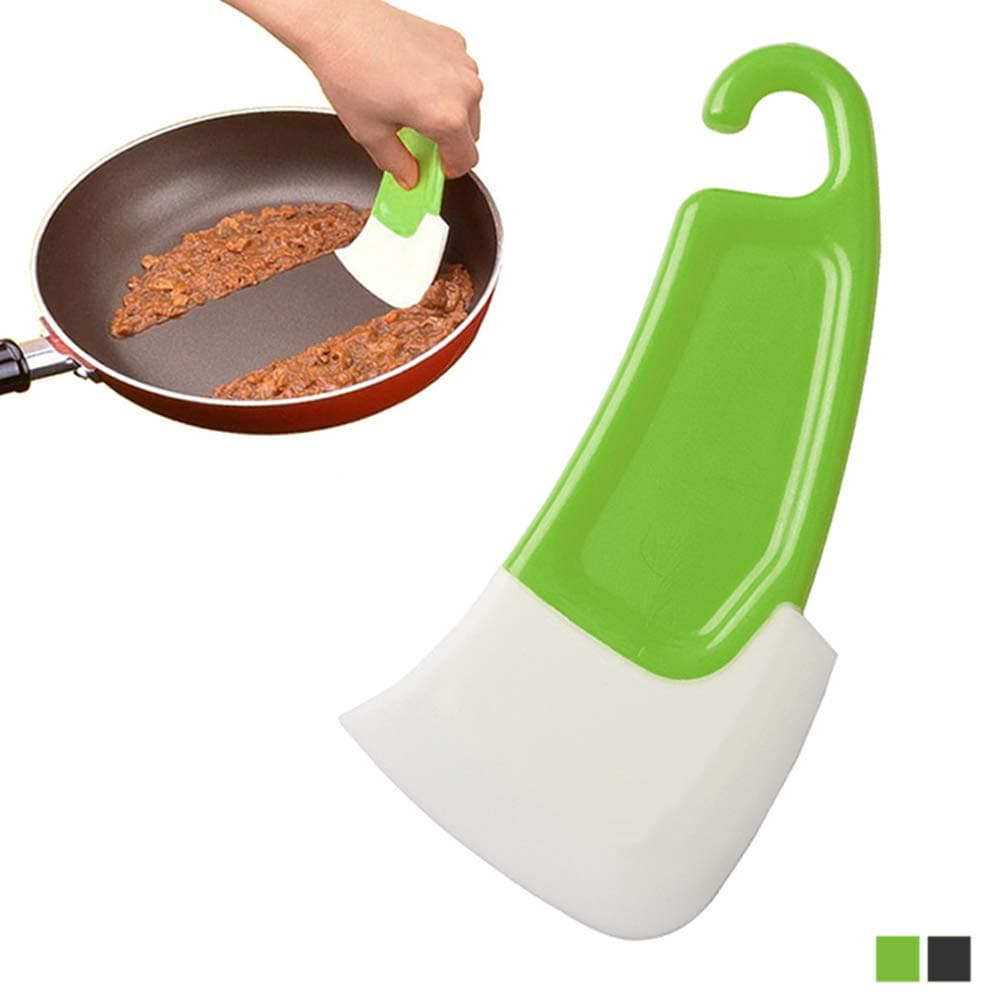 Silicone Spatula Pot Pan Scraper Cooking Baking Tool Dishwashing Kitchen Utensil